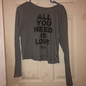 NWOT Crop Long Sleeve